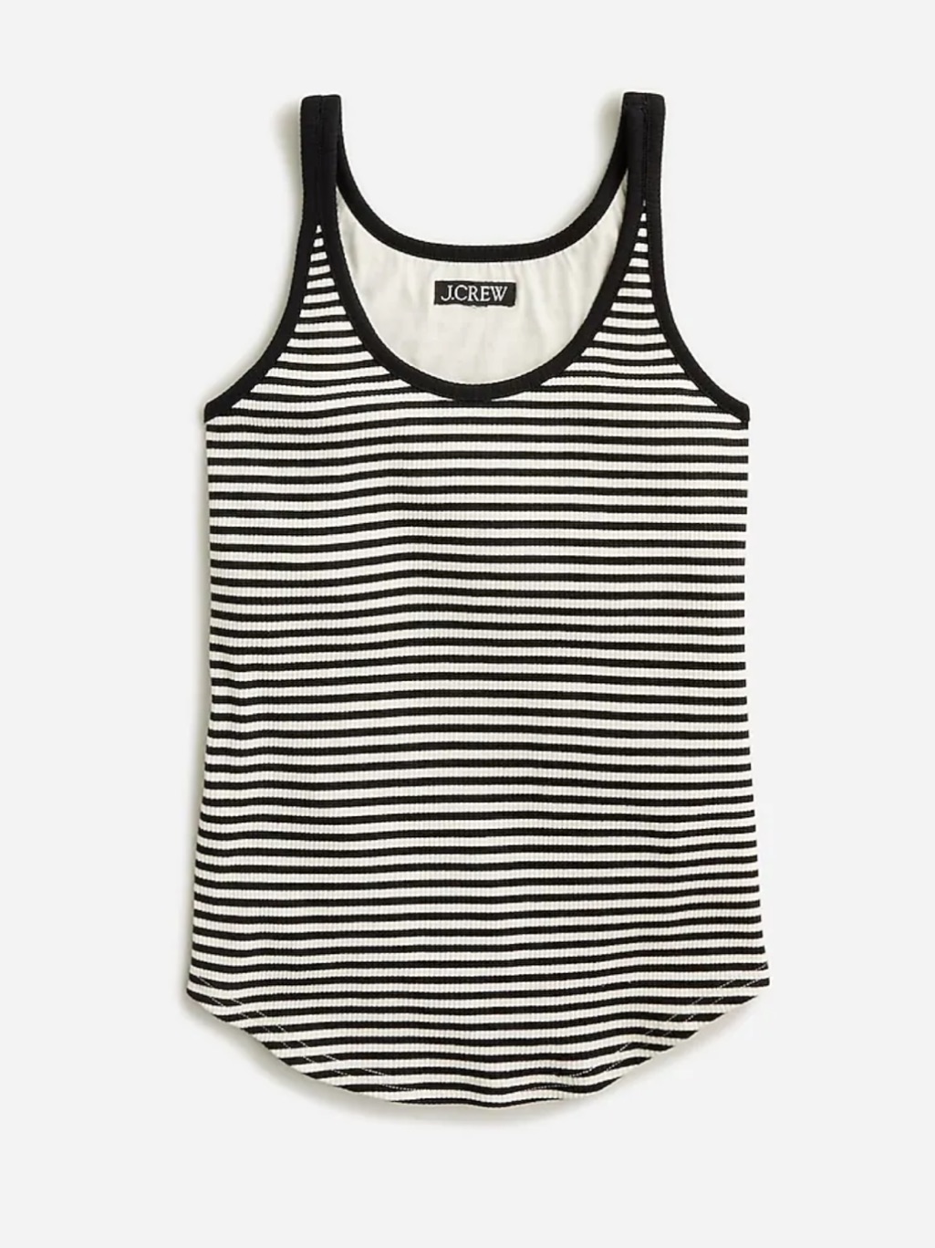 Jcrew Vintage Rib Shelf Bra Tank Top
